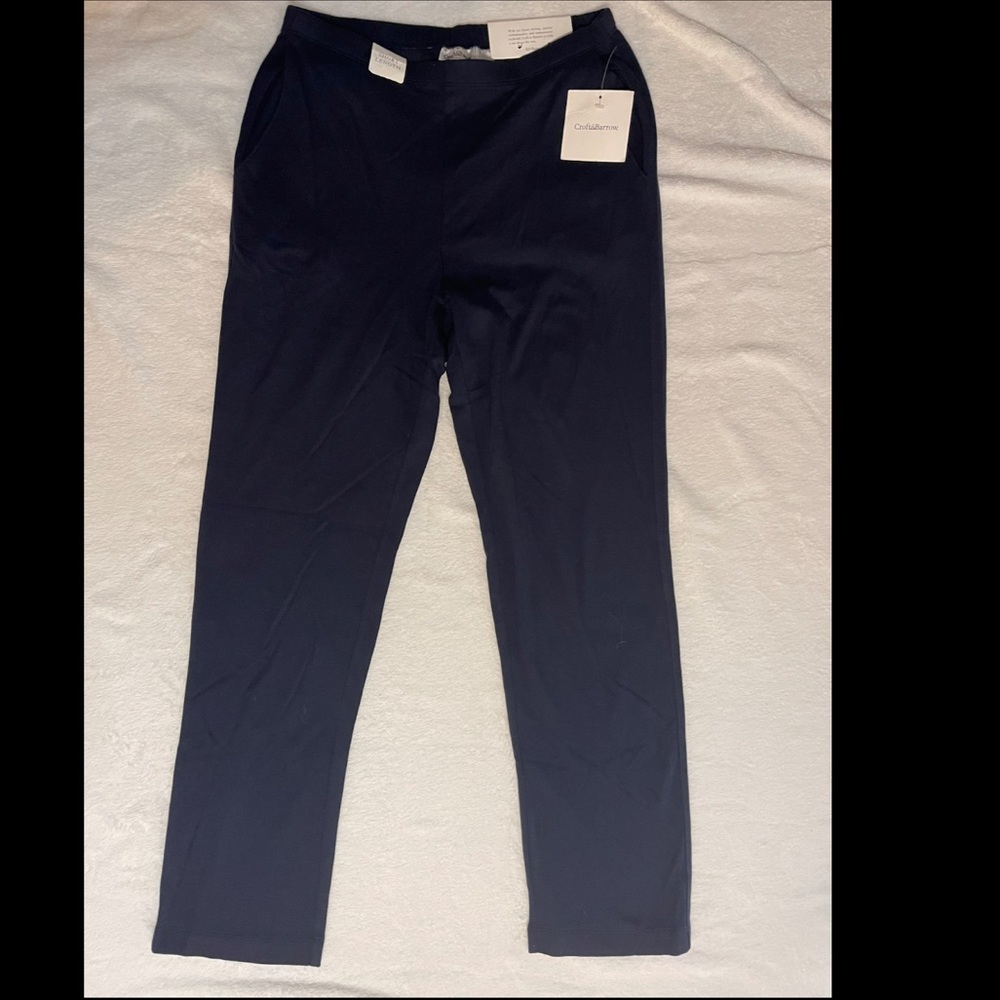Croft and Barrow navy sweatpants